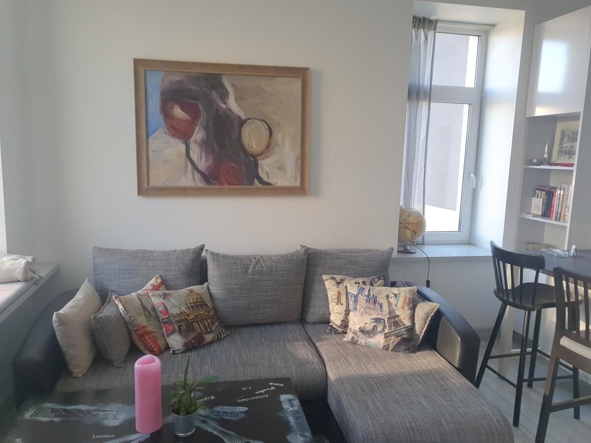 Апартаменты Cozy apartment with stained glass Вильнюс-15