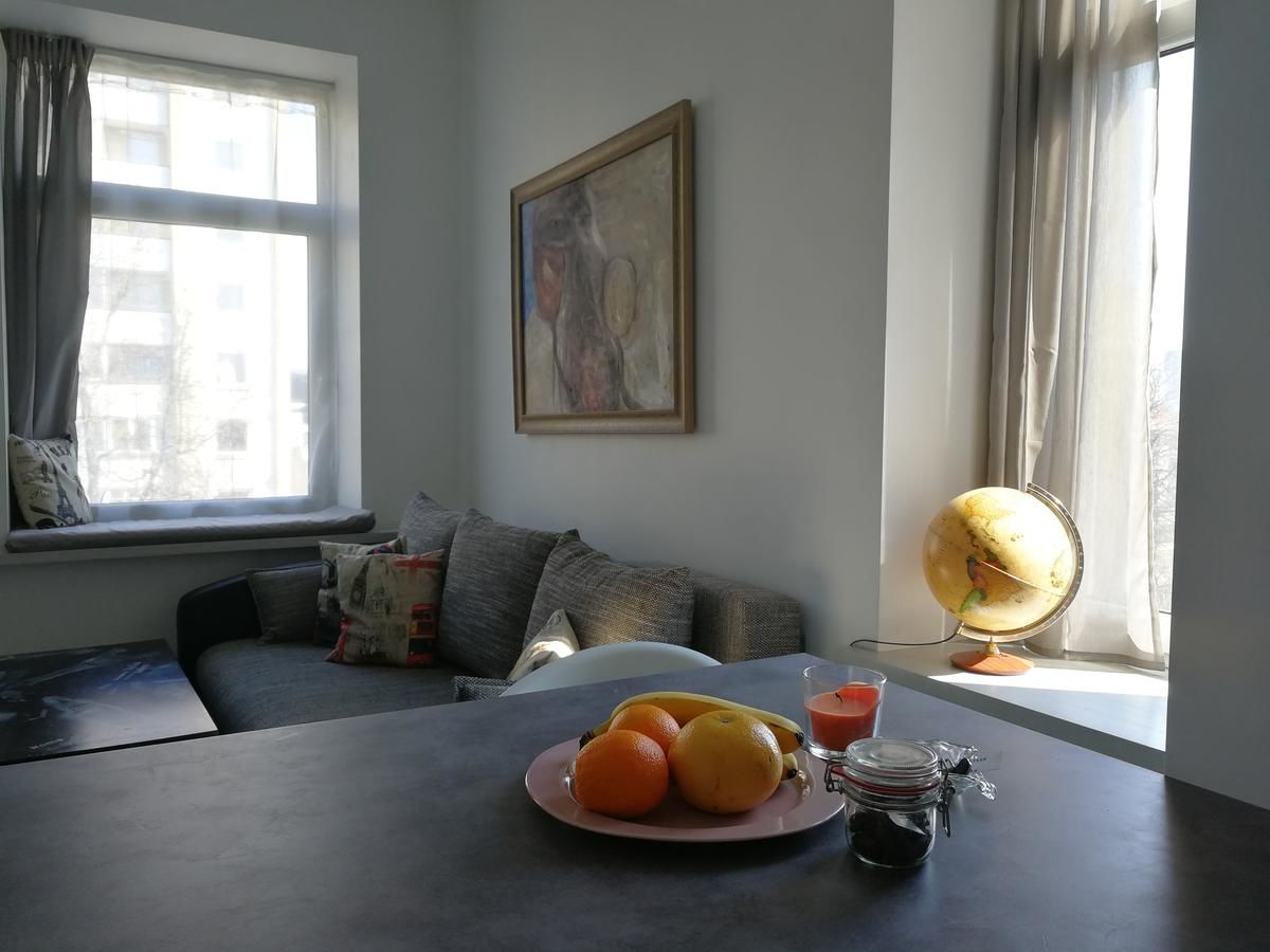 Апартаменты Cozy apartment with stained glass Вильнюс-38