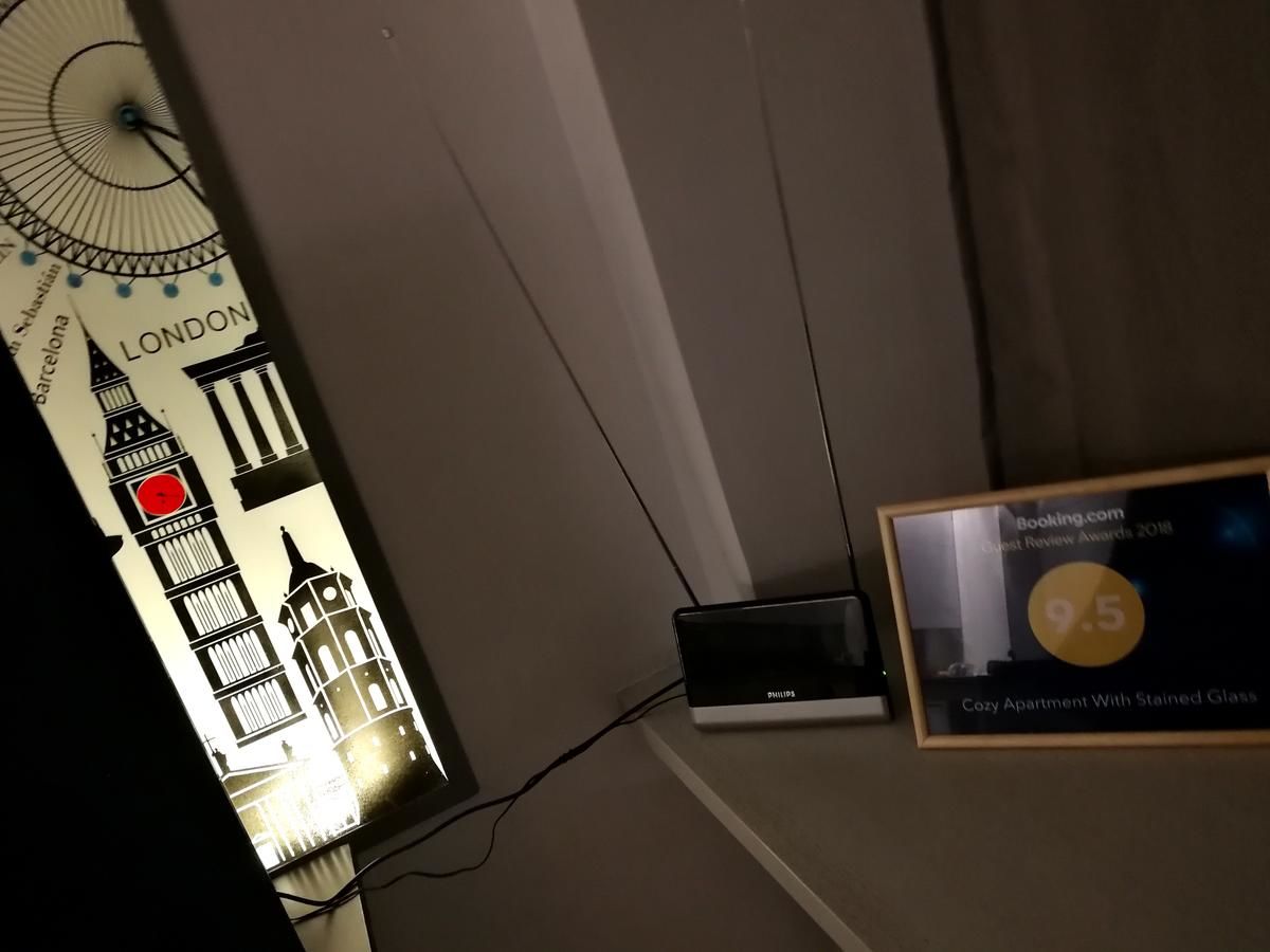 Апартаменты Cozy apartment with stained glass Вильнюс-42