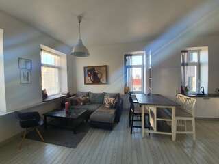 Апартаменты Cozy apartment with stained glass Вильнюс Апартаменты-студио-20