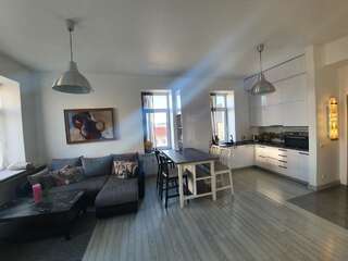 Апартаменты Cozy apartment with stained glass Вильнюс Апартаменты-студио-3