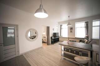 Апартаменты Cozy apartment with stained glass Вильнюс Апартаменты-студио-59