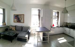 Апартаменты Cozy apartment with stained glass Вильнюс Апартаменты-студио-64