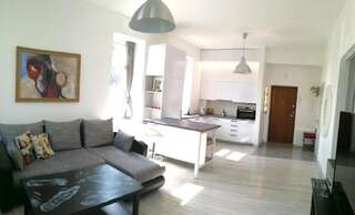 Апартаменты Cozy apartment with stained glass Вильнюс Апартаменты-студио-65