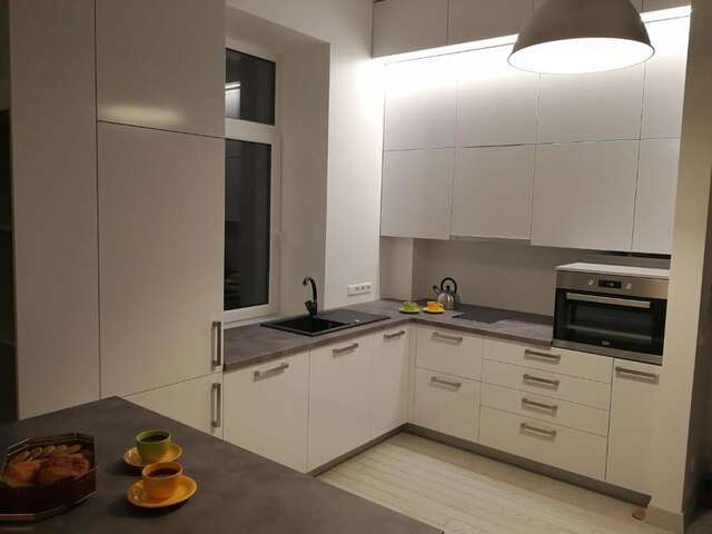 Апартаменты Cozy apartment with stained glass Вильнюс-55