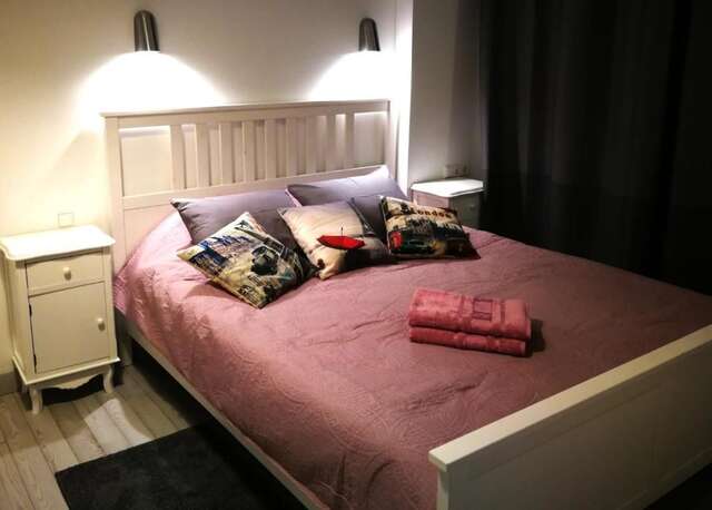 Апартаменты Cozy apartment with stained glass Вильнюс-69